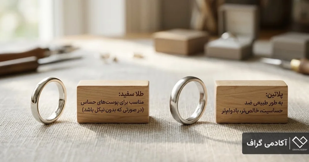 آیا طلای سفید همان پلاتین است
